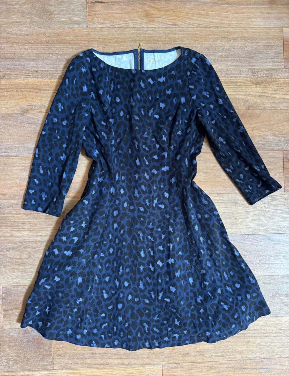 Kate Spade New York Broome Street Leopard Ponte Dress Size 10